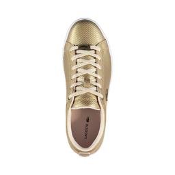 Lacoste Straightset Kadın Altın Sneaker
