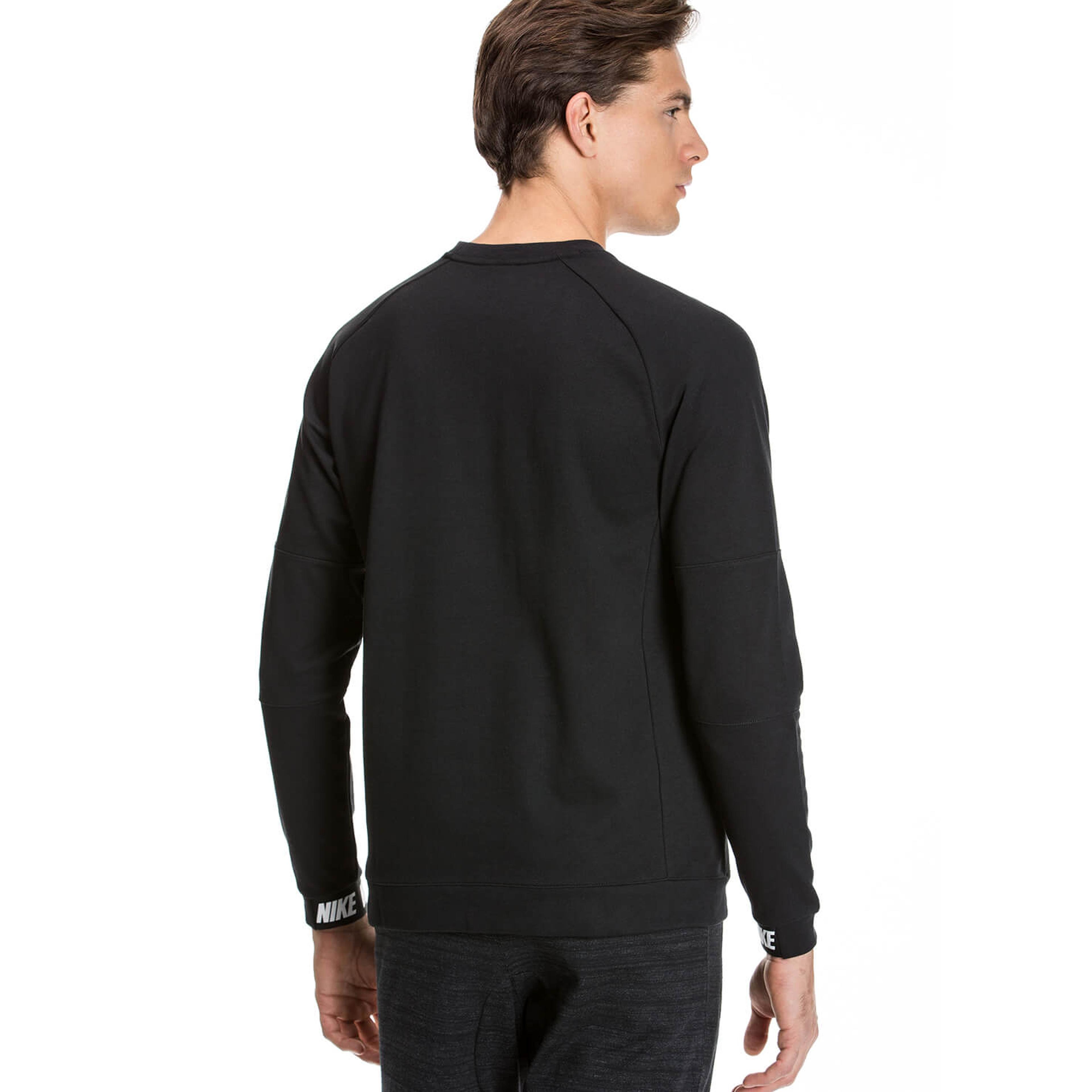 Nike Av15 Crw Flc Erkek Siyah Sweatshirt