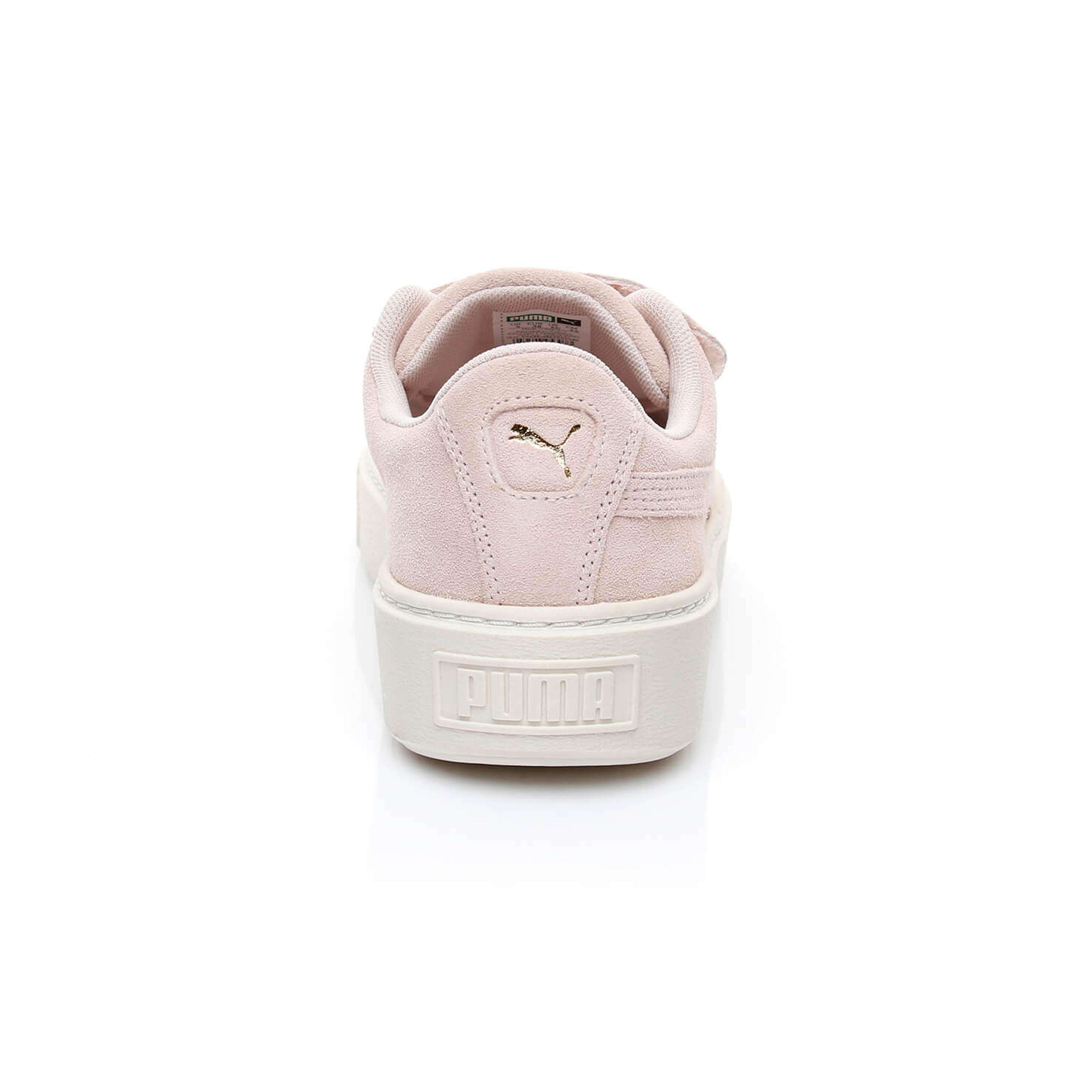 Puma Suede Platform Strap Kadin Pembe Spor Ayakkabı