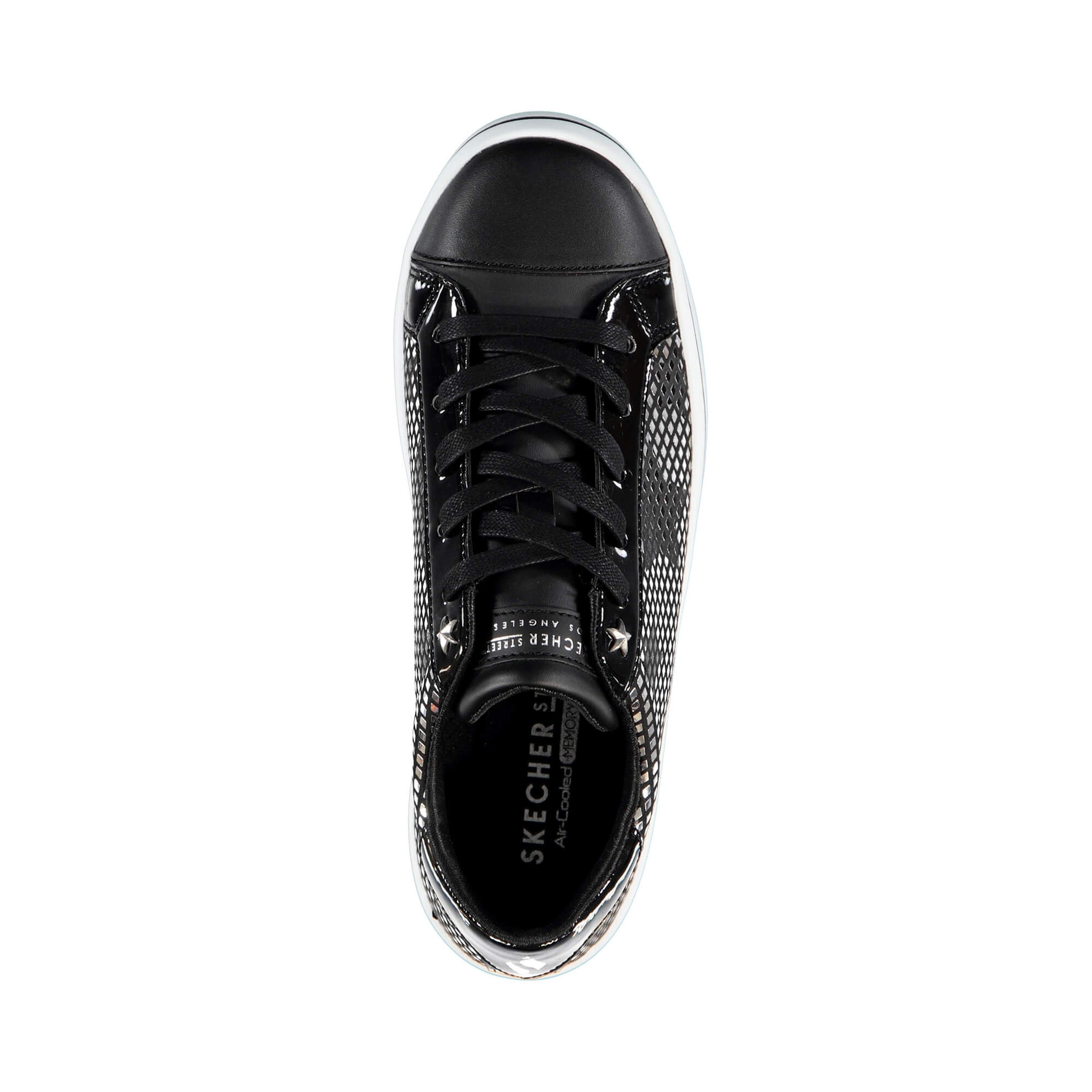 Skechers Hi Lite Shiny Star Kadın Siyah Sneaker