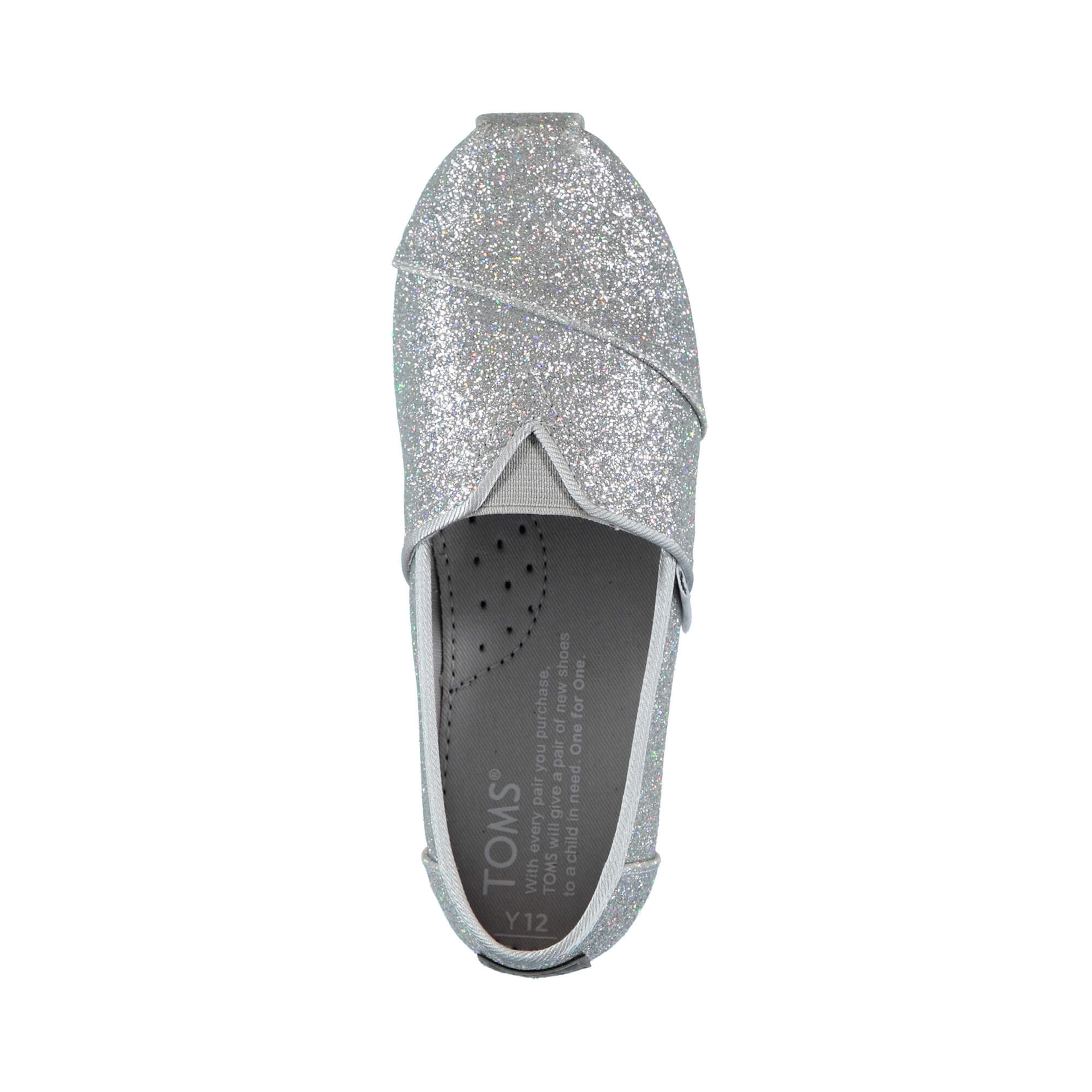 Toms Alpargata Çocuk Gümüş Espadril