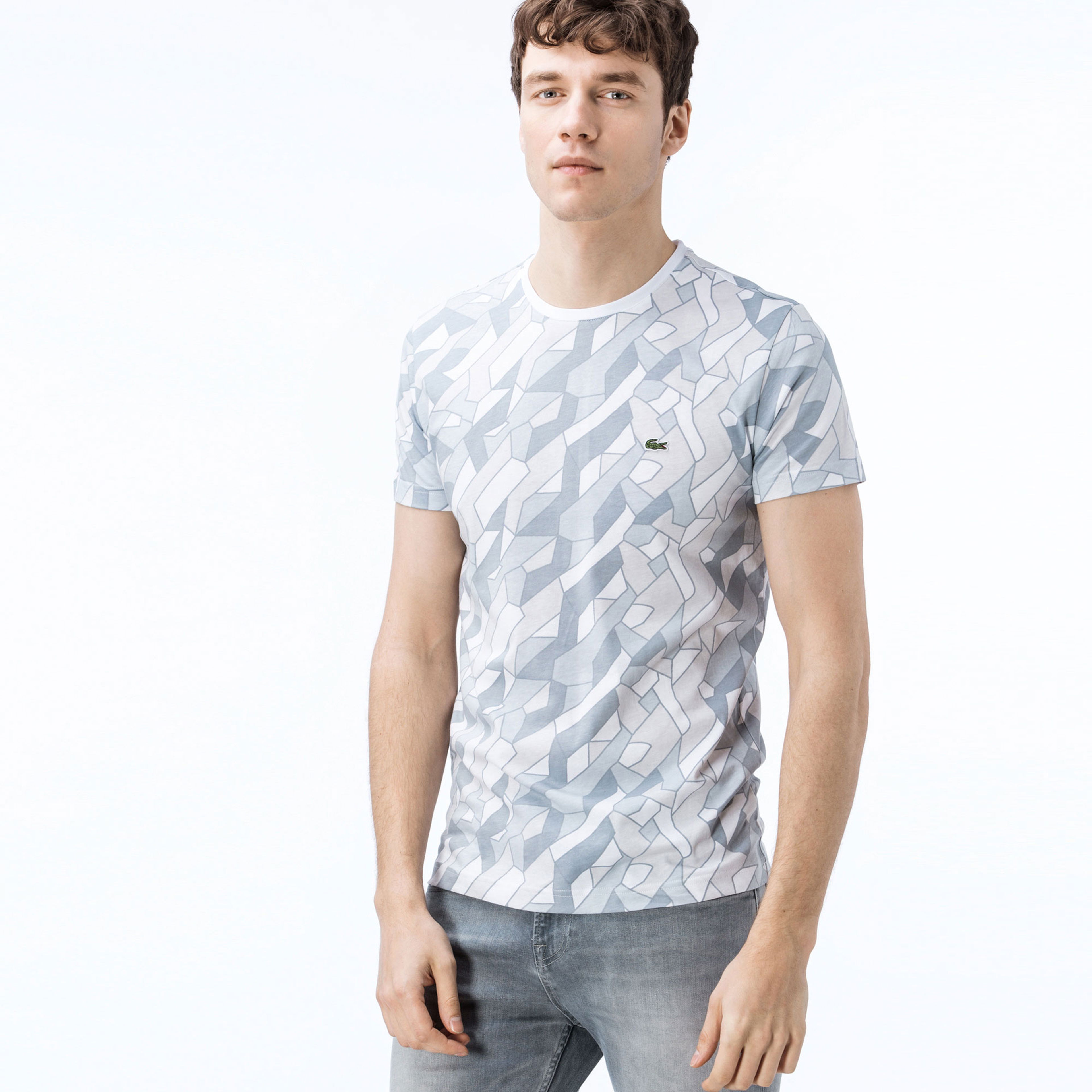 Lacoste Erkek Mavi T-Shirt
