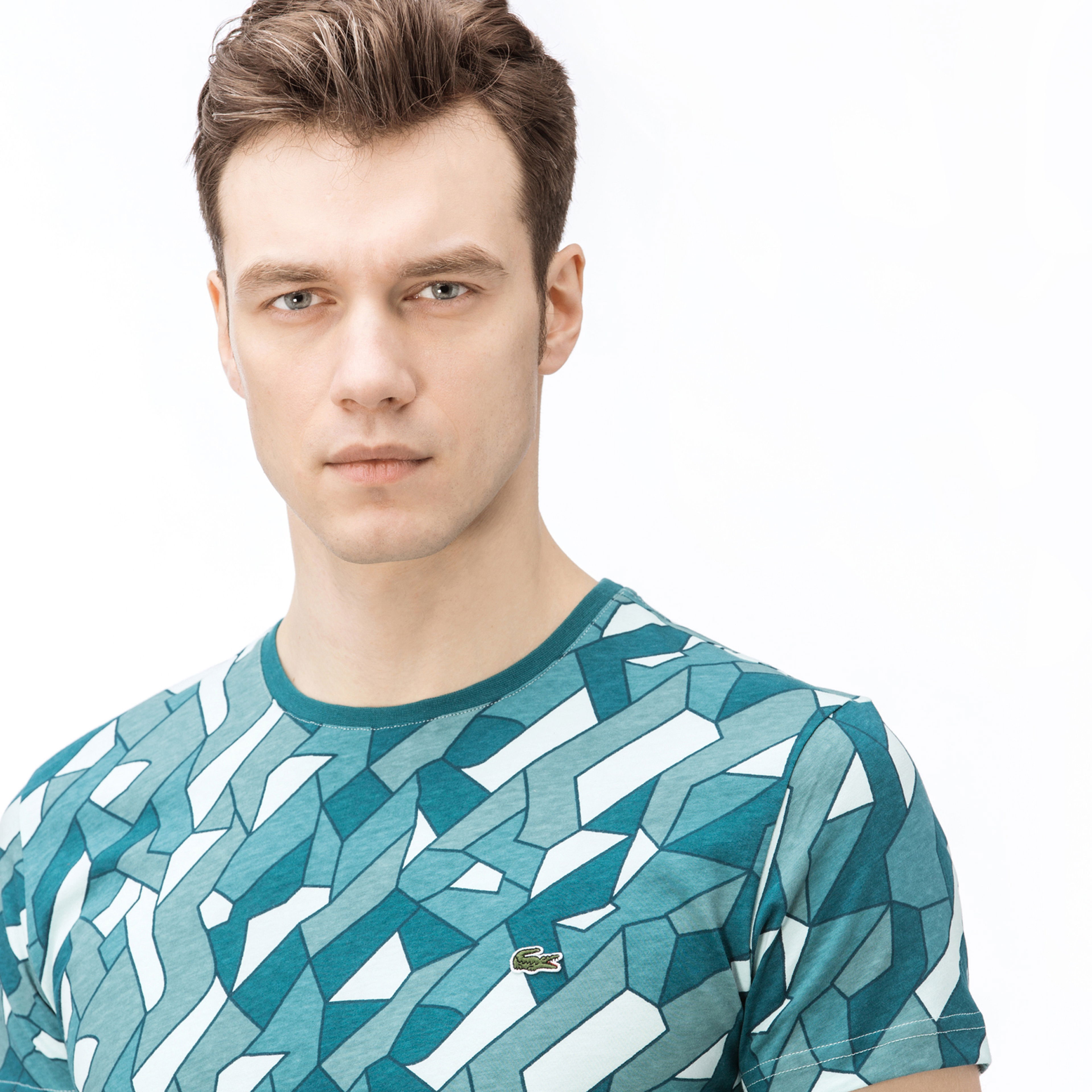 Lacoste Erkek Mavi T-Shirt