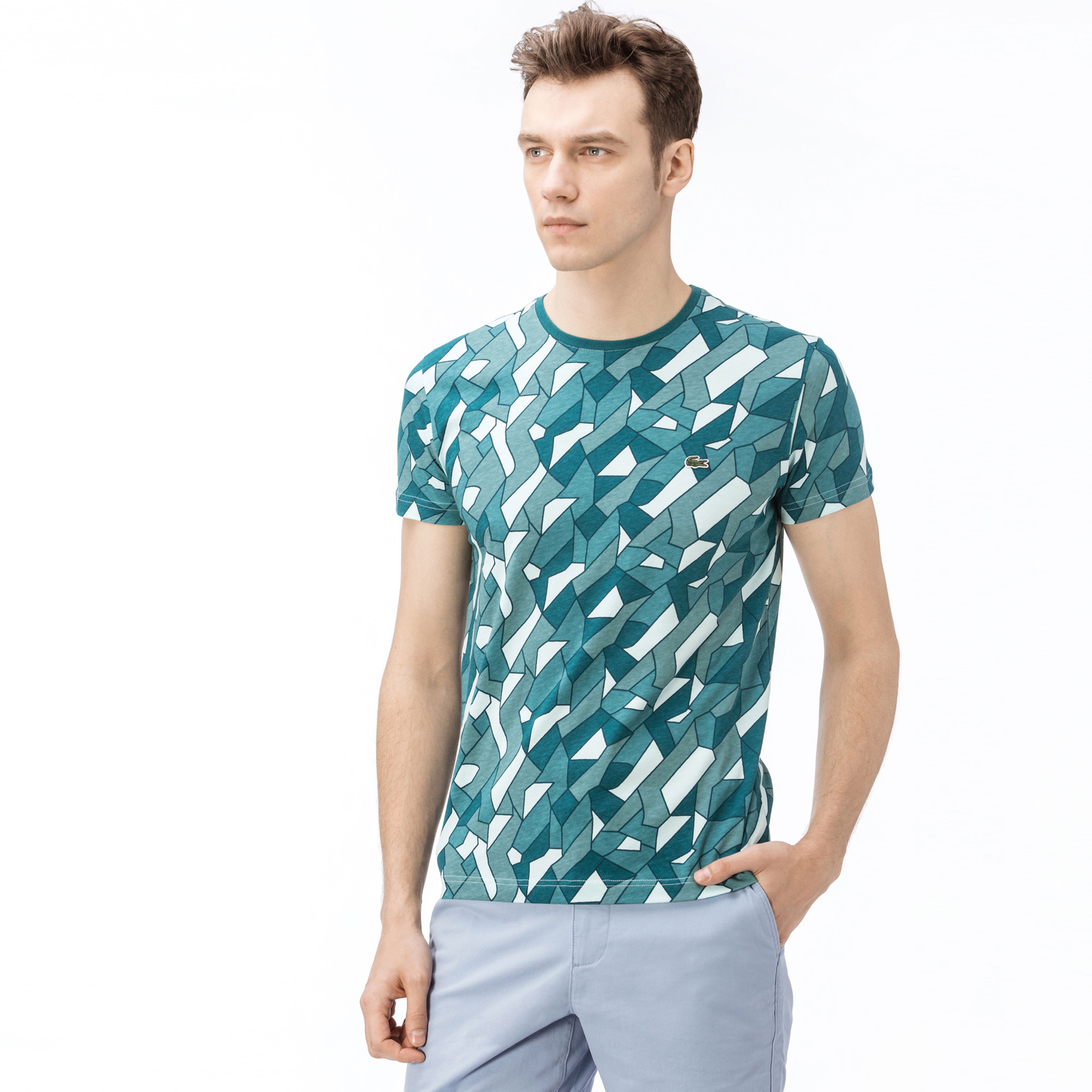 Lacoste Erkek Mavi T-Shirt