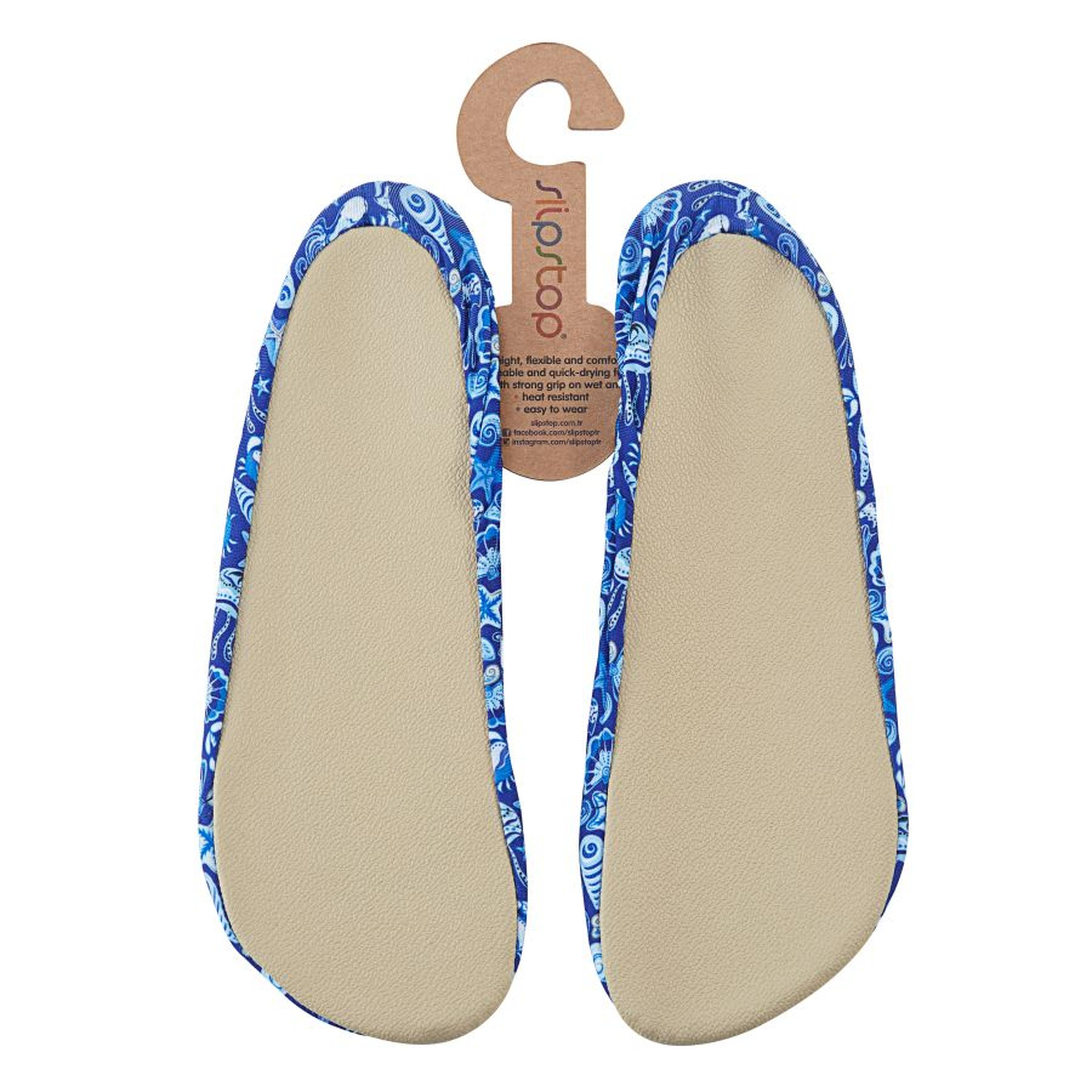 Slipstop Shell Kadın Mavi Havuz Ayakkabısı