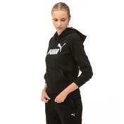 Puma ESS Logo Hoody Fl Kadın Siyah Sweatshirt