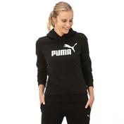 Puma ESS Logo Hoody Fl Kadın Siyah Sweatshirt