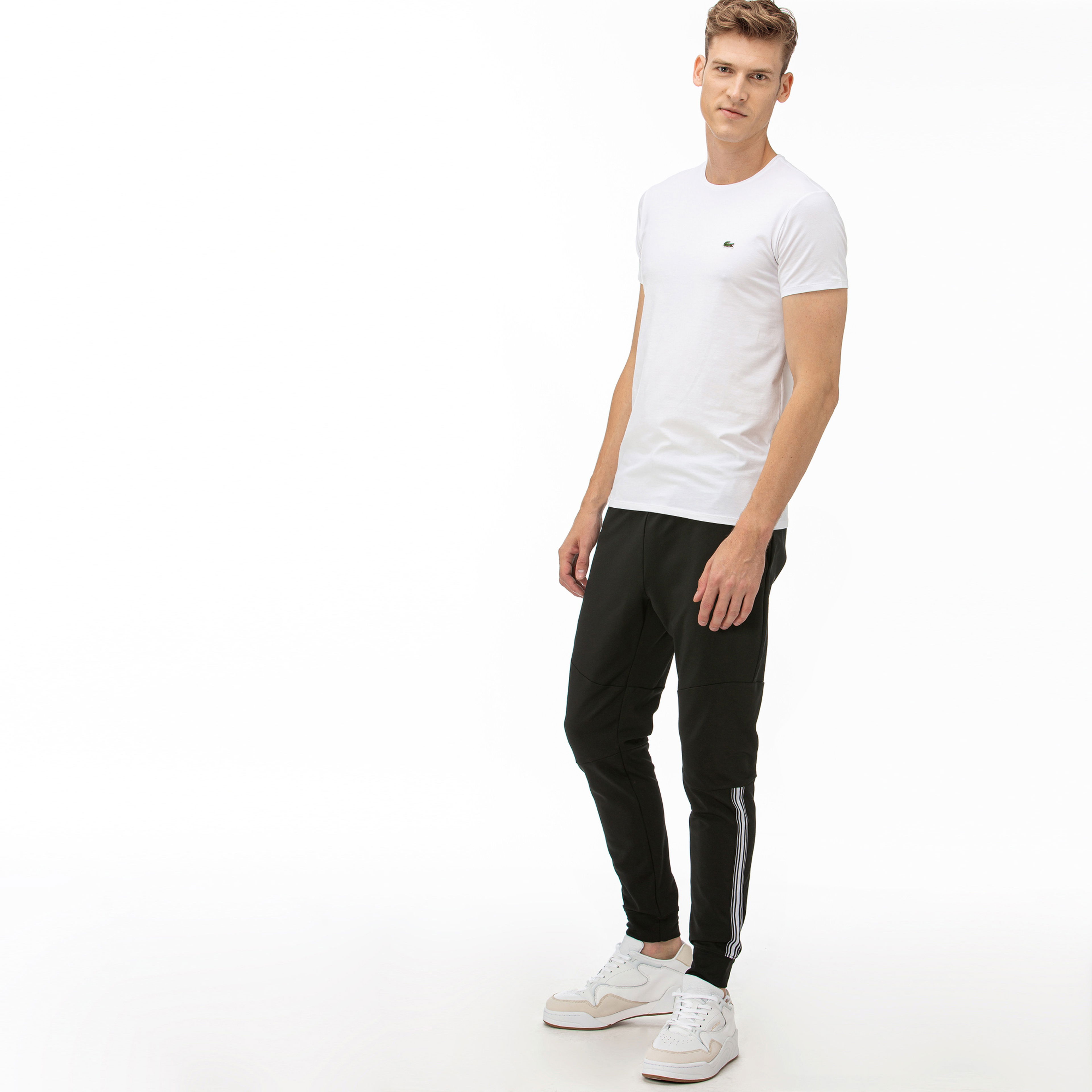 Lacoste Erkek Slim Fit Siyah Eşofman Altı