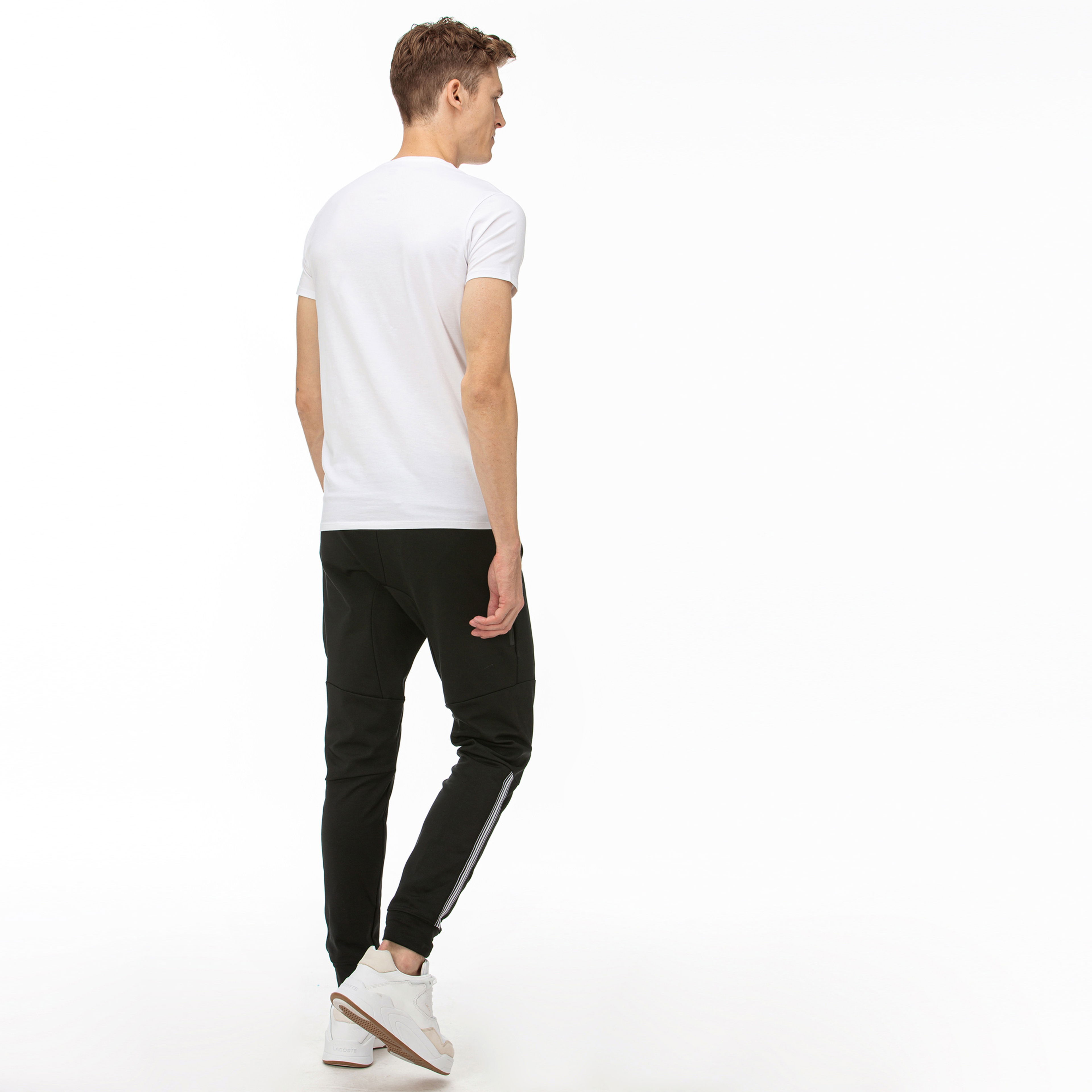 Lacoste Erkek Slim Fit Siyah Eşofman Altı