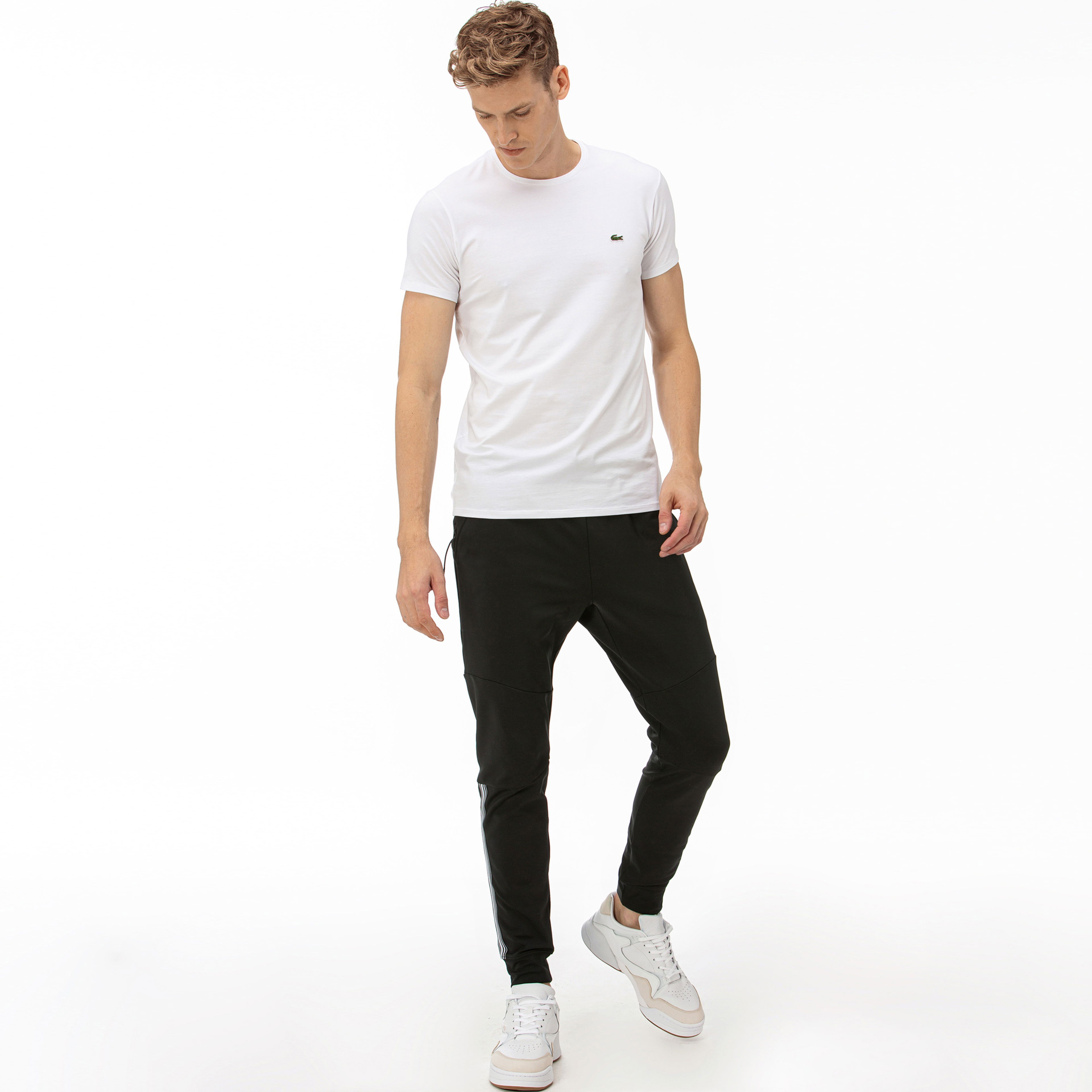 Lacoste Erkek Slim Fit Siyah Eşofman Altı