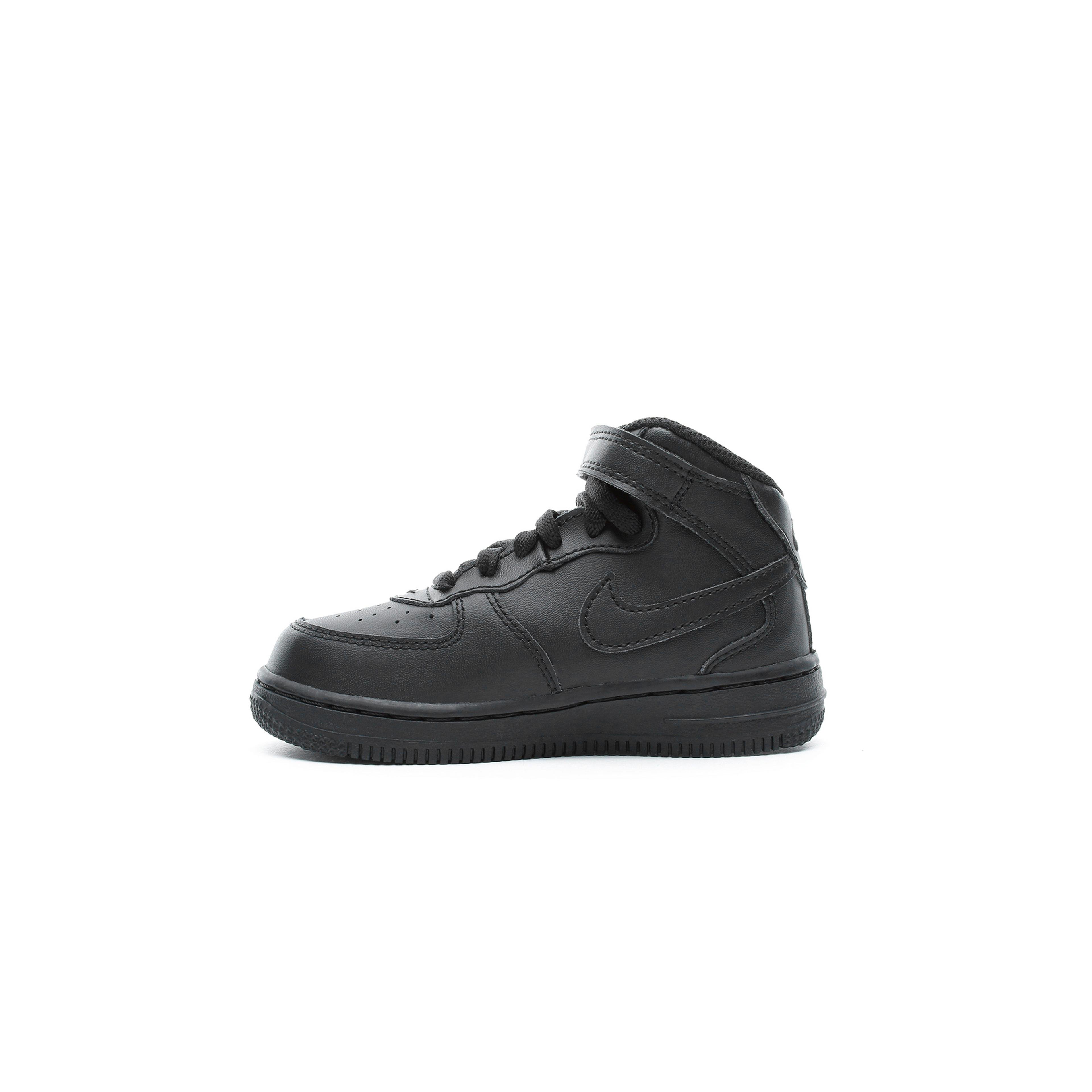 Nike Air Force 1 Mid Çocuk Siyah Sneaker