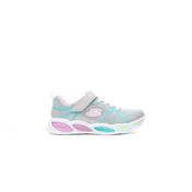 Skechers Shimmer Beams-Sporty Glow Işıklı Çocuk Gri Spor Ayakkabı