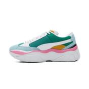 Puma Storm.Y Colour Block Kadın Beyaz-Yeşil Spor Ayakkabı