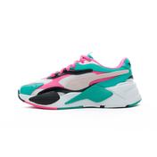Puma RS-X³ Plastic Kadın Yeşil-Pembe Spor Ayakkabı