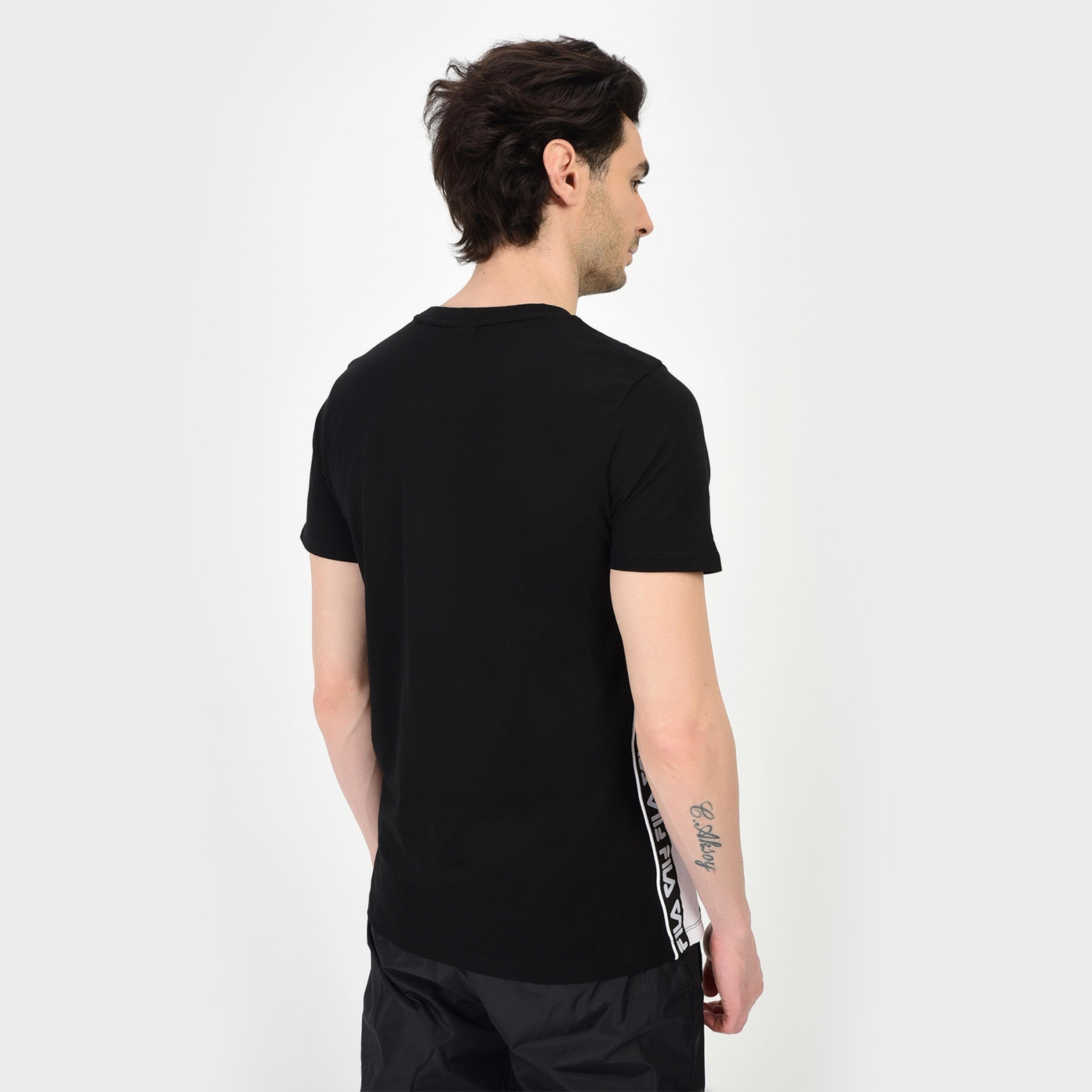 Fila Tobal Erkek Siyah T-Shirt