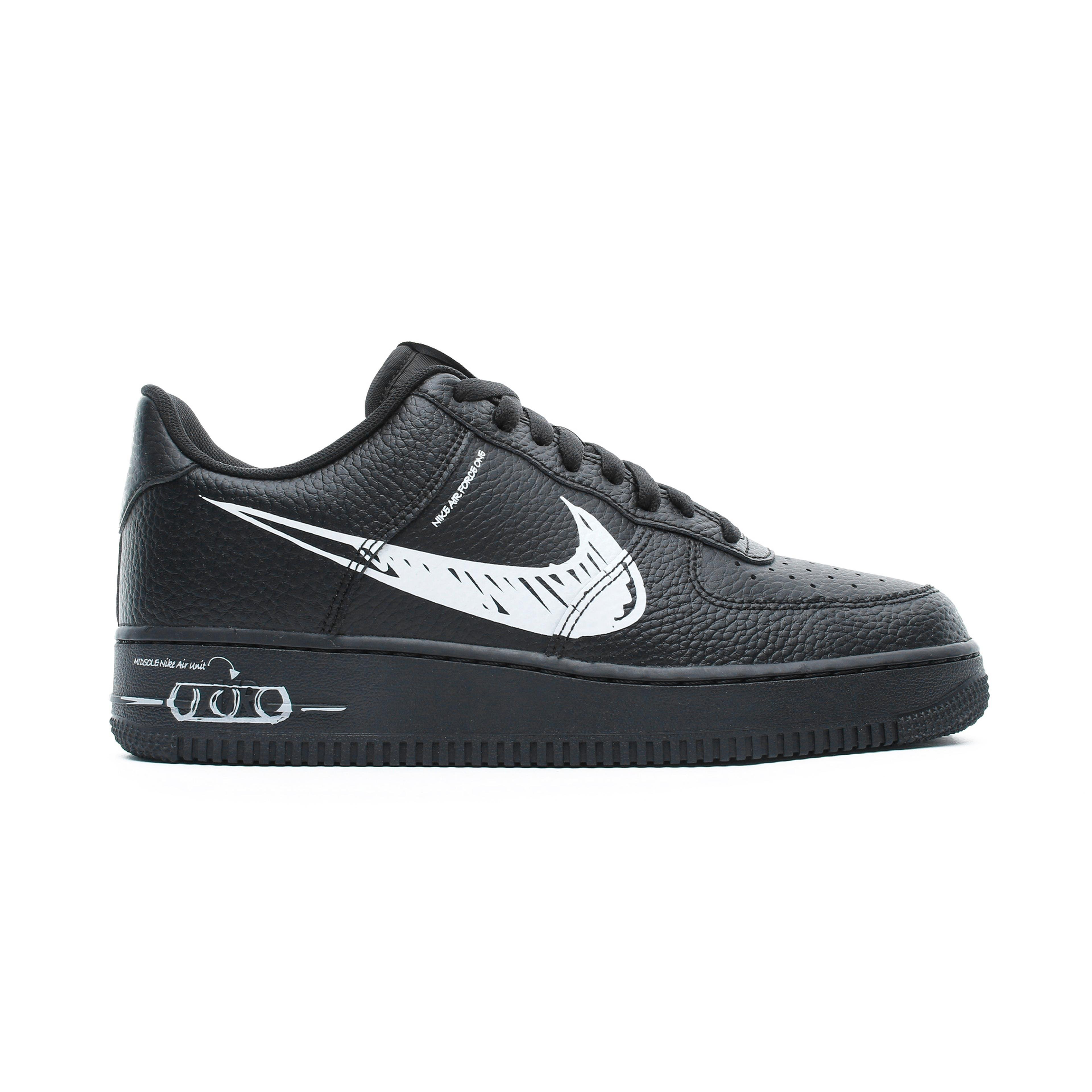 Nike Air Force 1 LV8 Utility Erkek Siyah Spor Ayakkabı