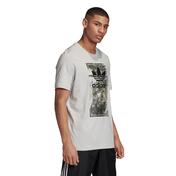 adidas Camo Tongue Erkek Gri T-Shirt