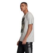 adidas Camo Tongue Erkek Gri T-Shirt