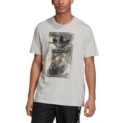 adidas Camo Tongue Erkek Gri T-Shirt