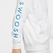 Nike Sportswear Swoosh Erkek Beyaz Sweatshirt