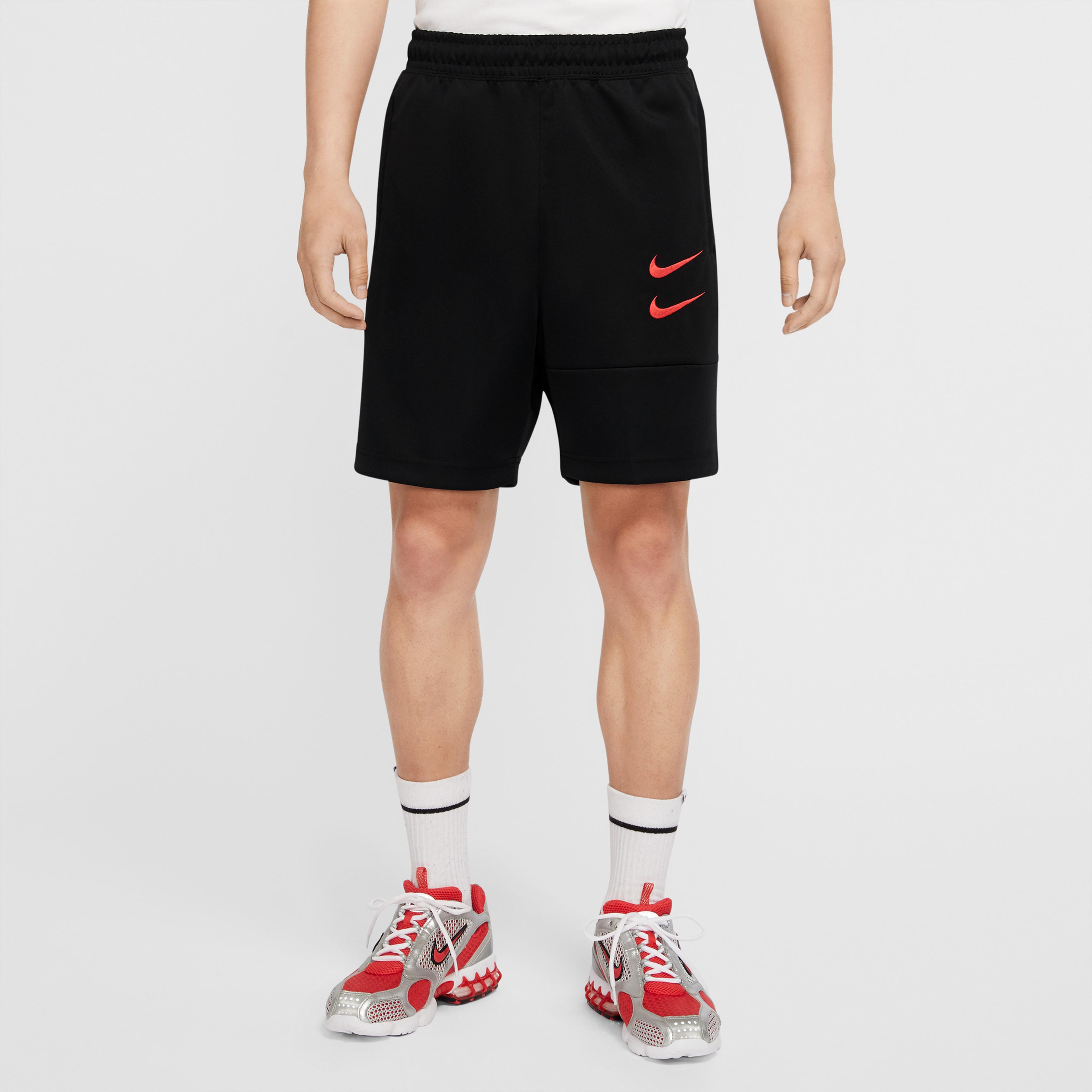 Nike Sportswear Swoosh Erkek Siyah Şort