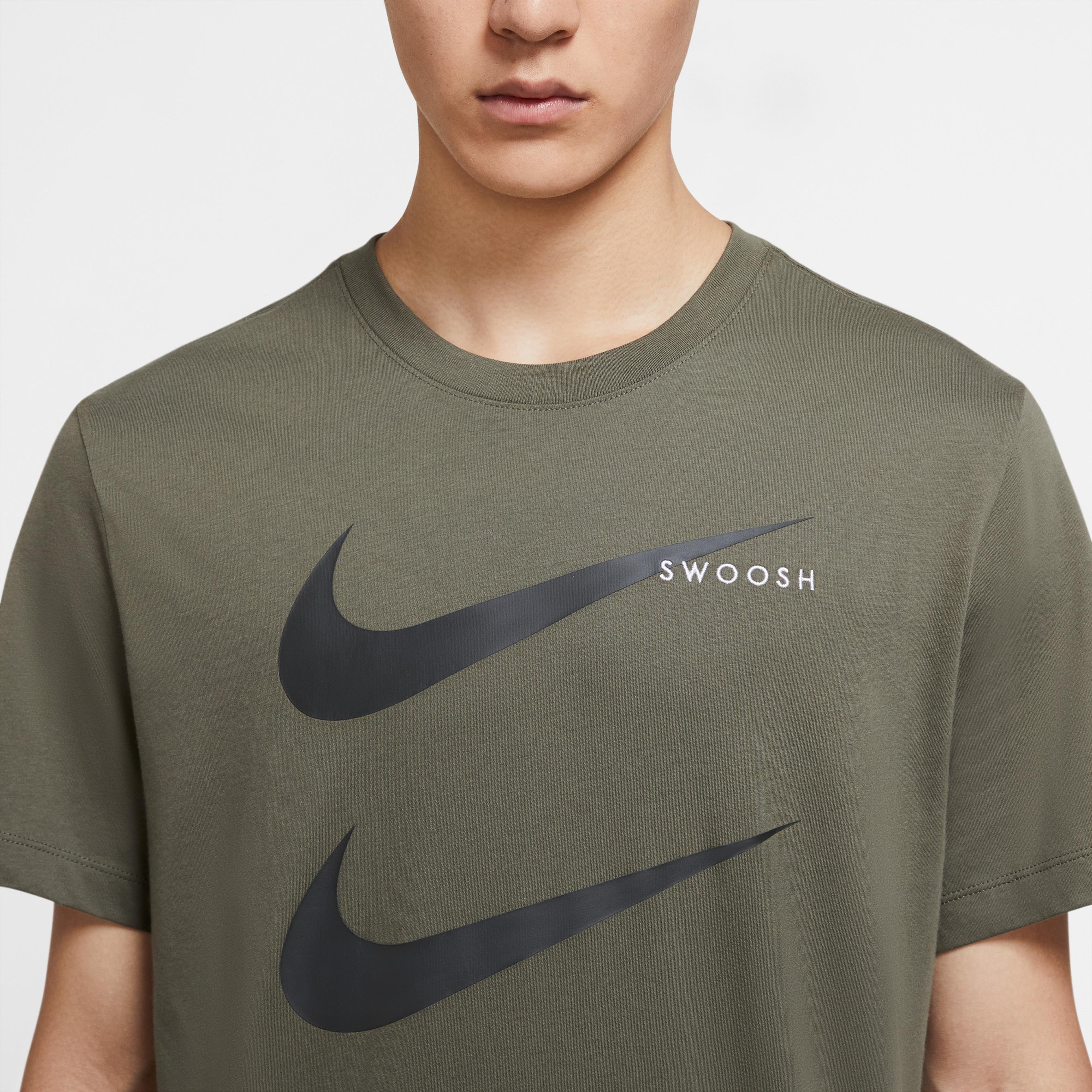 Nike Sportswear Swoosh Erkek Yeşil T-Shirt