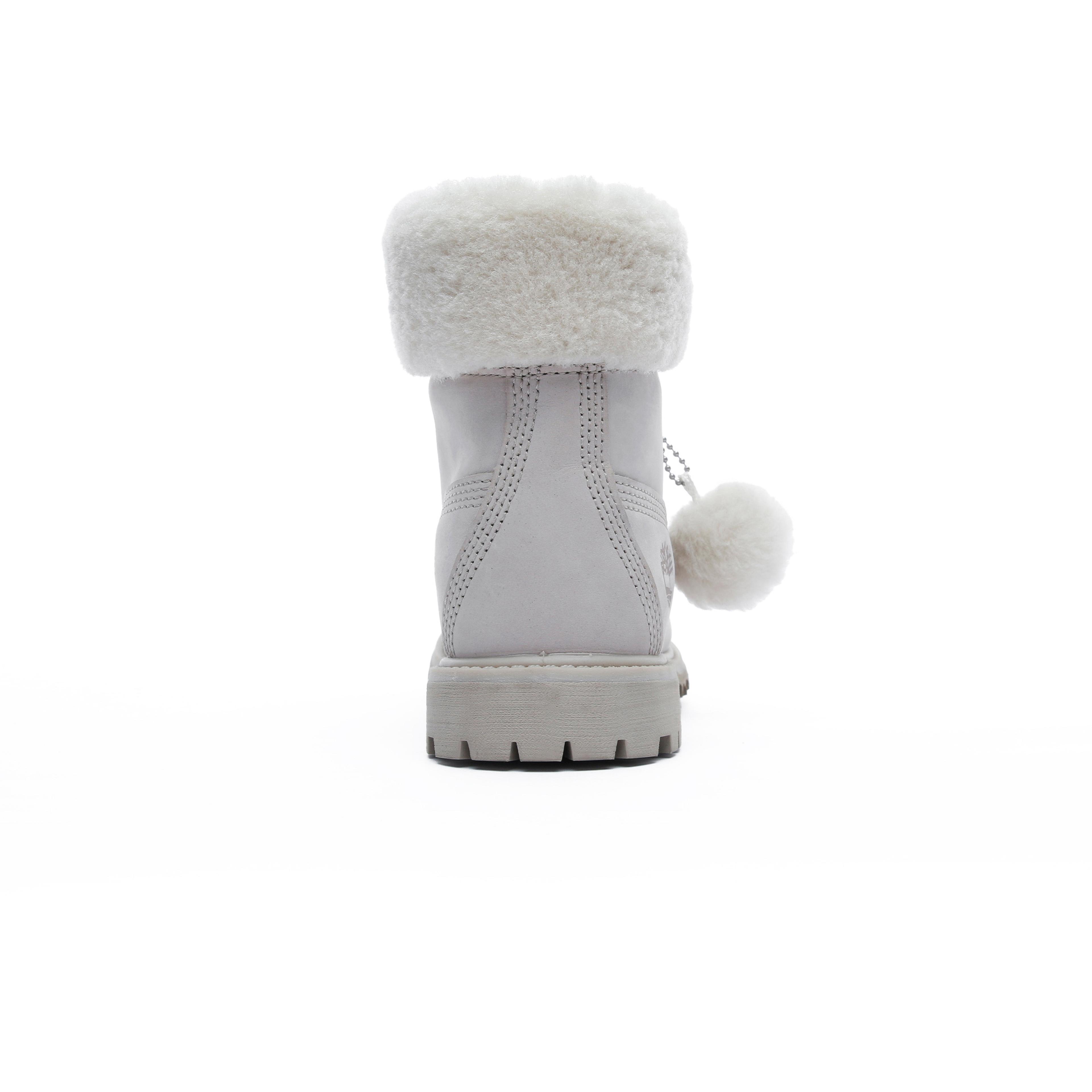 Timberland 6" Premium Shearling Bej Kadın Bot