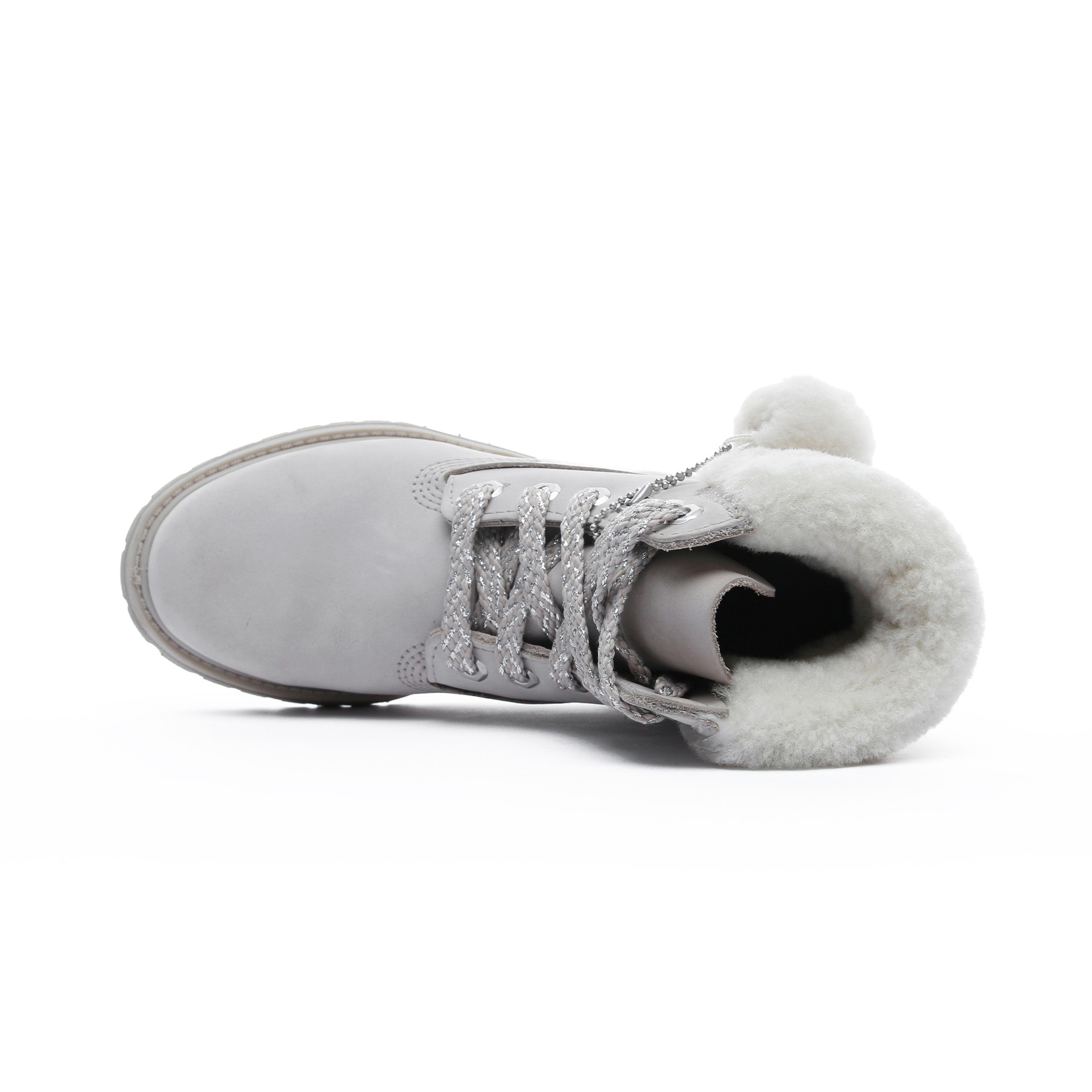 Timberland 6" Premium Shearling Bej Kadın Bot