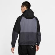 Nike Sportswear Swoosh Dokuma Siyah Erkek Ceket
