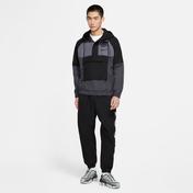 Nike Sportswear Swoosh Dokuma Siyah Erkek Ceket