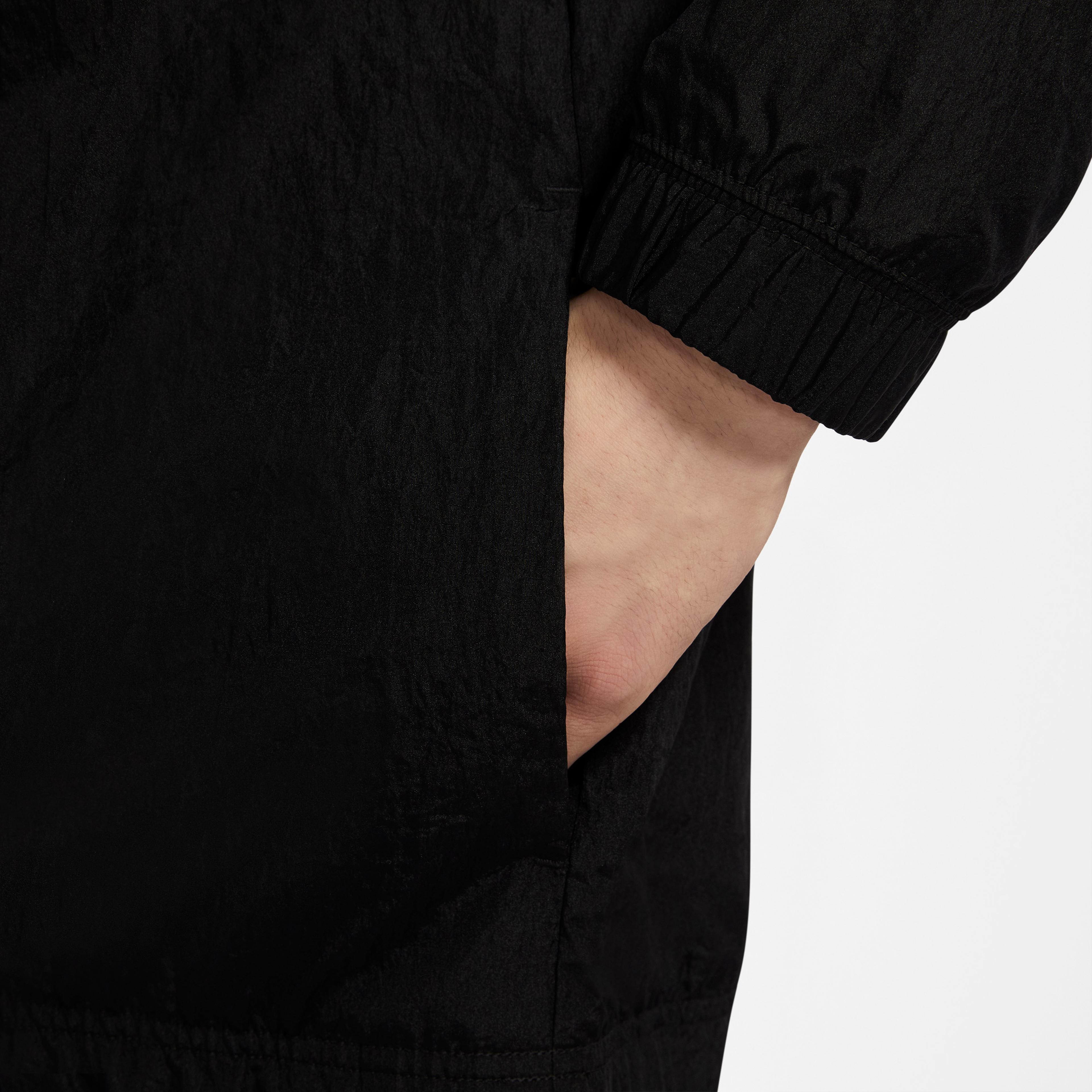 Nike Sportswear Swoosh  Erkek Siyah Sweathshirt