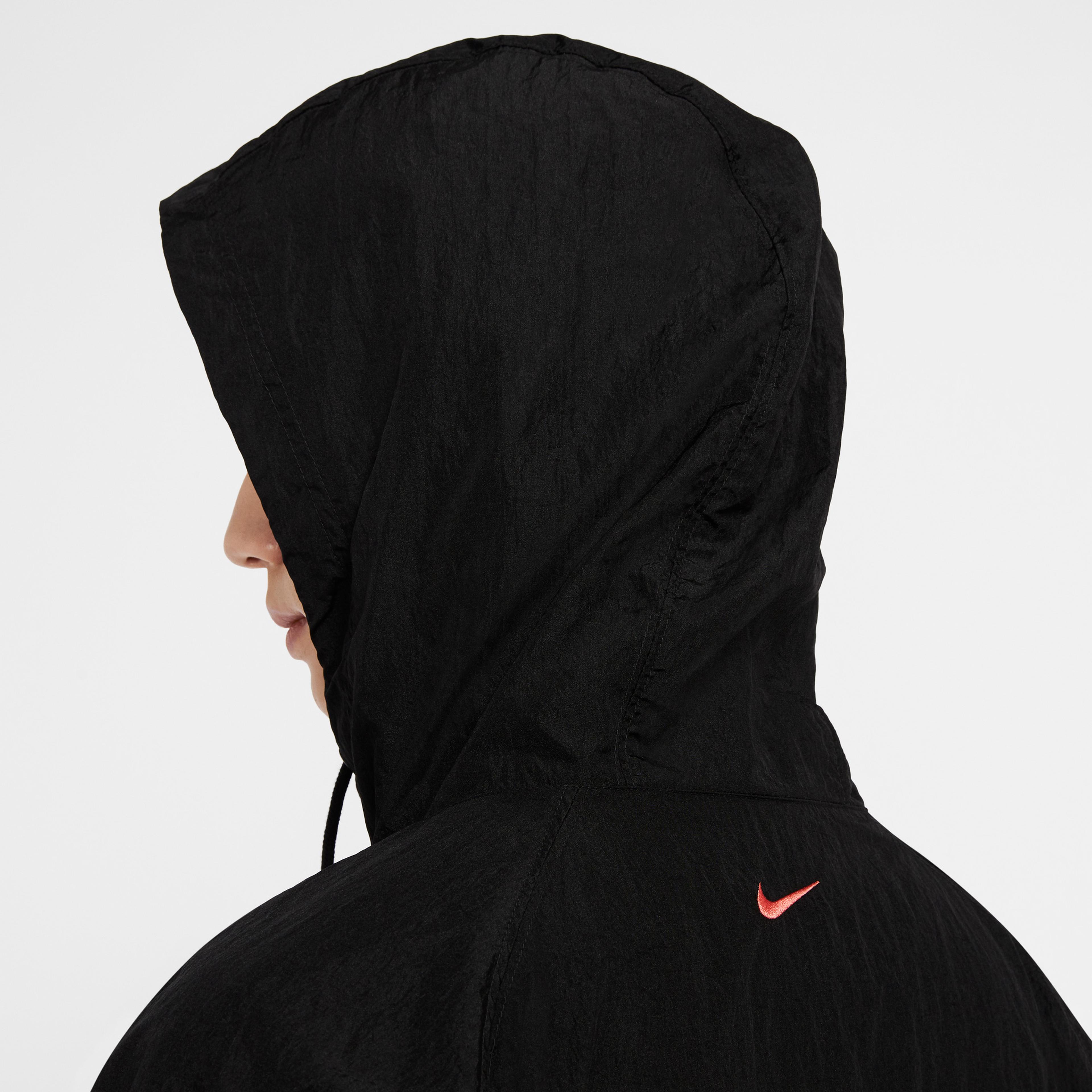 Nike Sportswear Swoosh  Erkek Siyah Sweathshirt