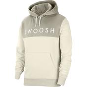 Nike Sportswear Swoosh Erkek Krem Sweatshirt