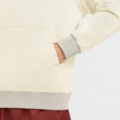 Nike Sportswear Swoosh Erkek Krem Sweatshirt