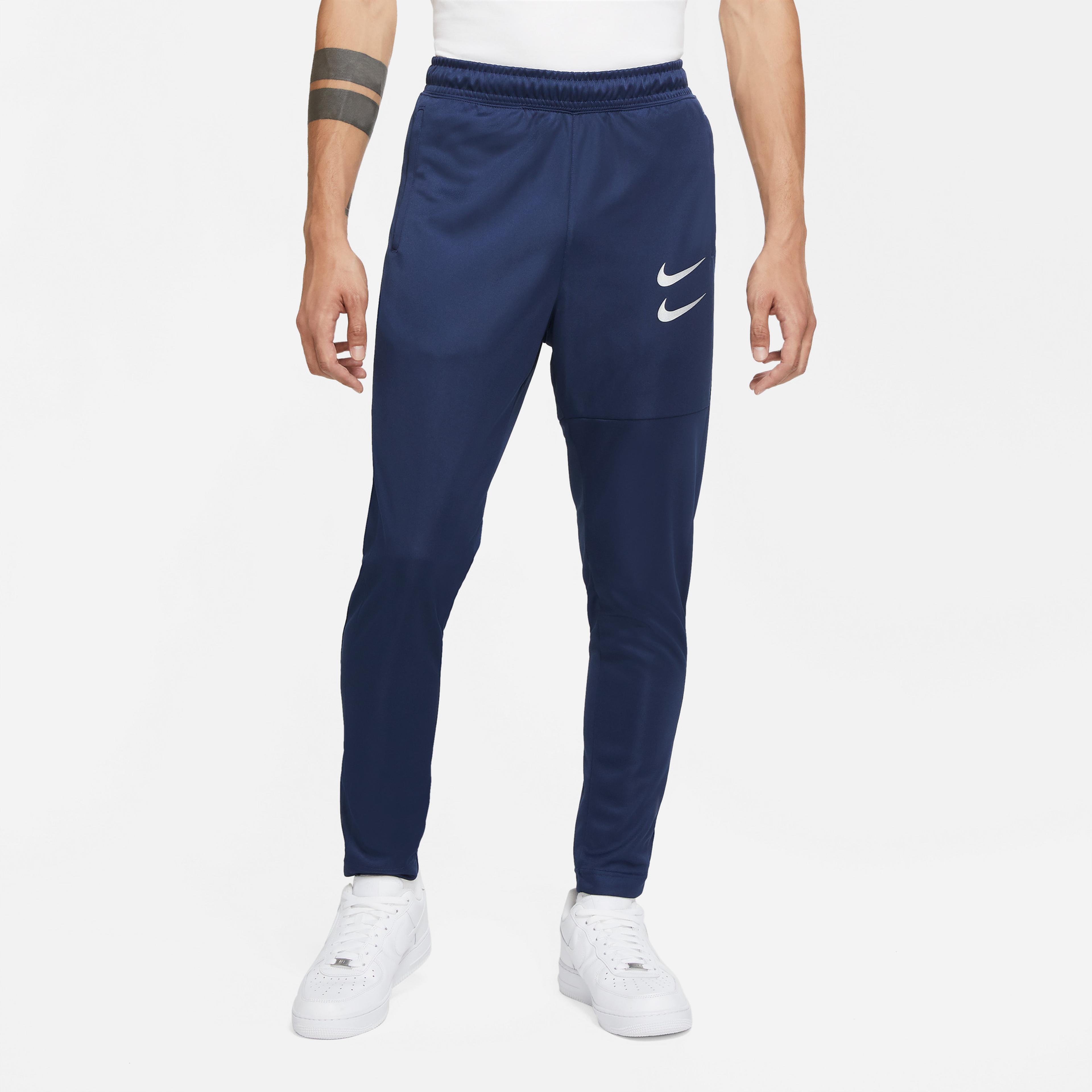 Nike Sportswear Swoosh Erkek Lacivert Sweatshirt