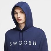 Nike Sportswear Swoosh Erkek Lacivert Sweatshirt