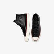 Converse Chuck 70 Premium Leather Hi Erkek Siyah Sneaker