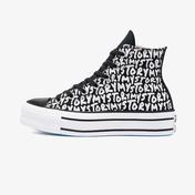 Converse Chuck Taylor All Star Platform My Story Hi Kadın Siyah Sneaker