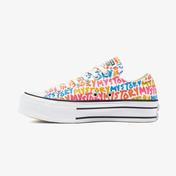 Converse Chuck Taylor All Star Platform My Story Kadın Beyaz Sneaker