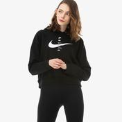 Nike Sportswear Swoosh Kadın Siyah Sweatshirt