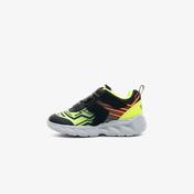 Skechers Magna-Lights Bebek Siyah Spor Ayakkabı