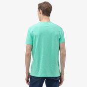 Nautica Erkek Yeşil V-Yaka T-Shirt