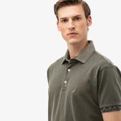 Nautica Erkek Classic Fit Haki Polo