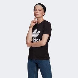 adidas Trefoil Kadın Siyah T-Shirt