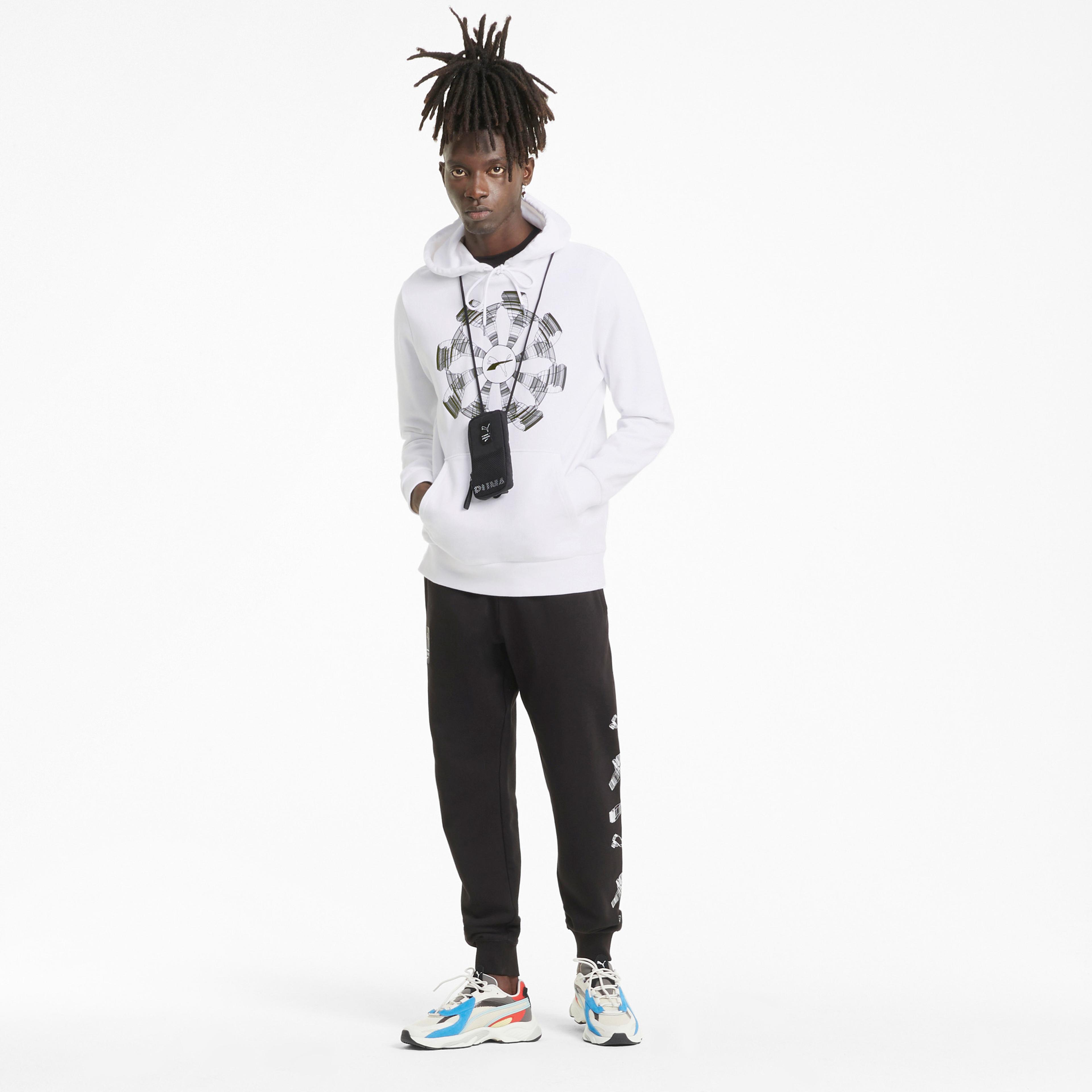 Puma Avenir Erkek Beyaz Sweatshirt