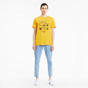 Puma Club Graphic Erkek Sarı T-Shirt