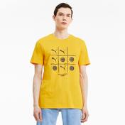 Puma Club Graphic Erkek Sarı T-Shirt