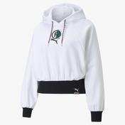 Puma International Kadın Beyaz Kapüşonlu Sweatshirt