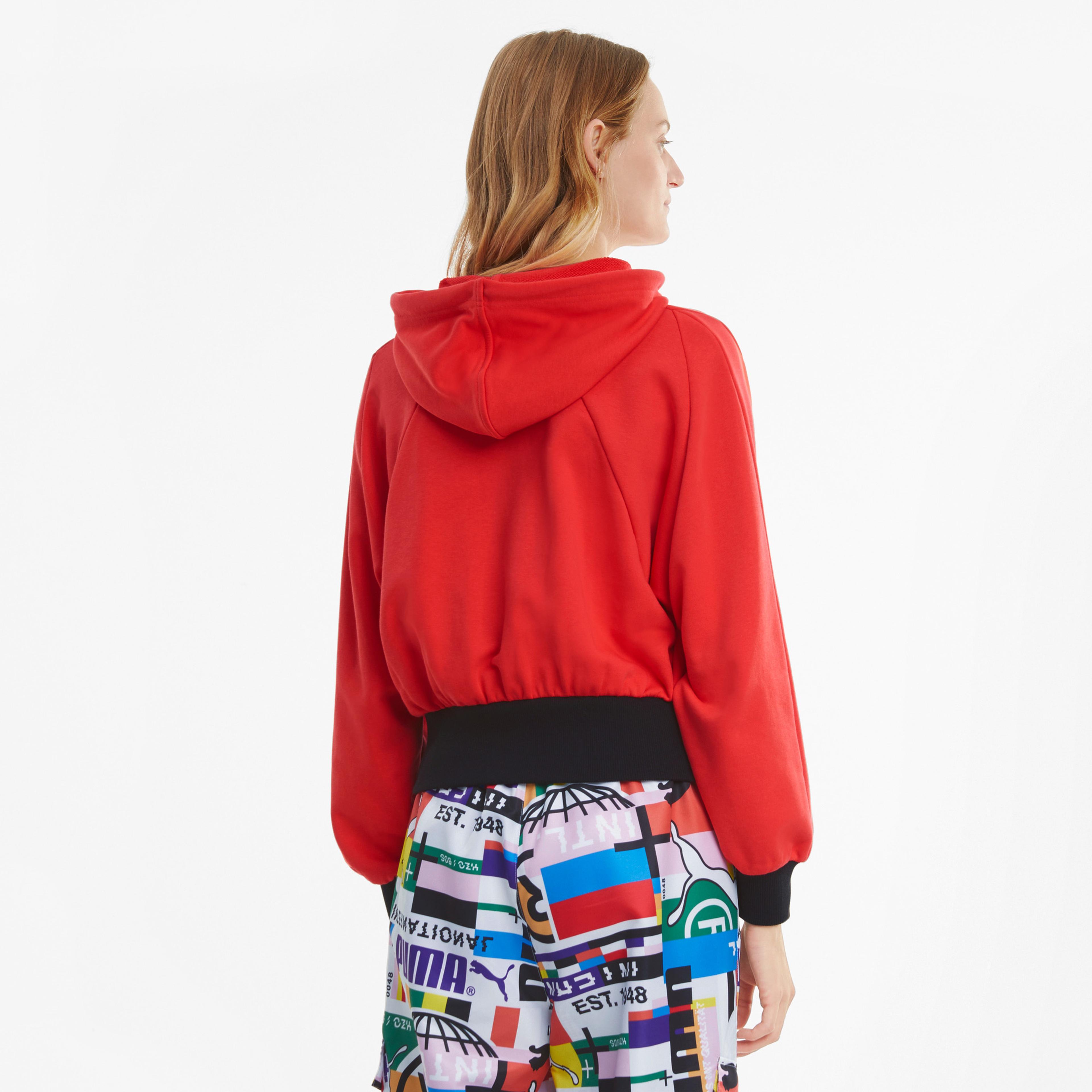 Puma International Kadın Kırmızı Sweatshirt