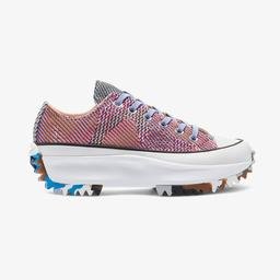 Converse Run Star Hike Platform Knit Print Kadın Turuncu Sneaker